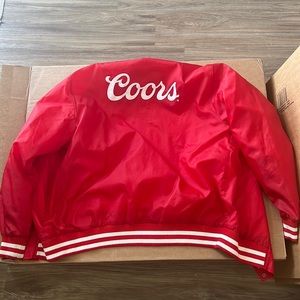 BRIXTON X COORS COLAB TRACK JACKET